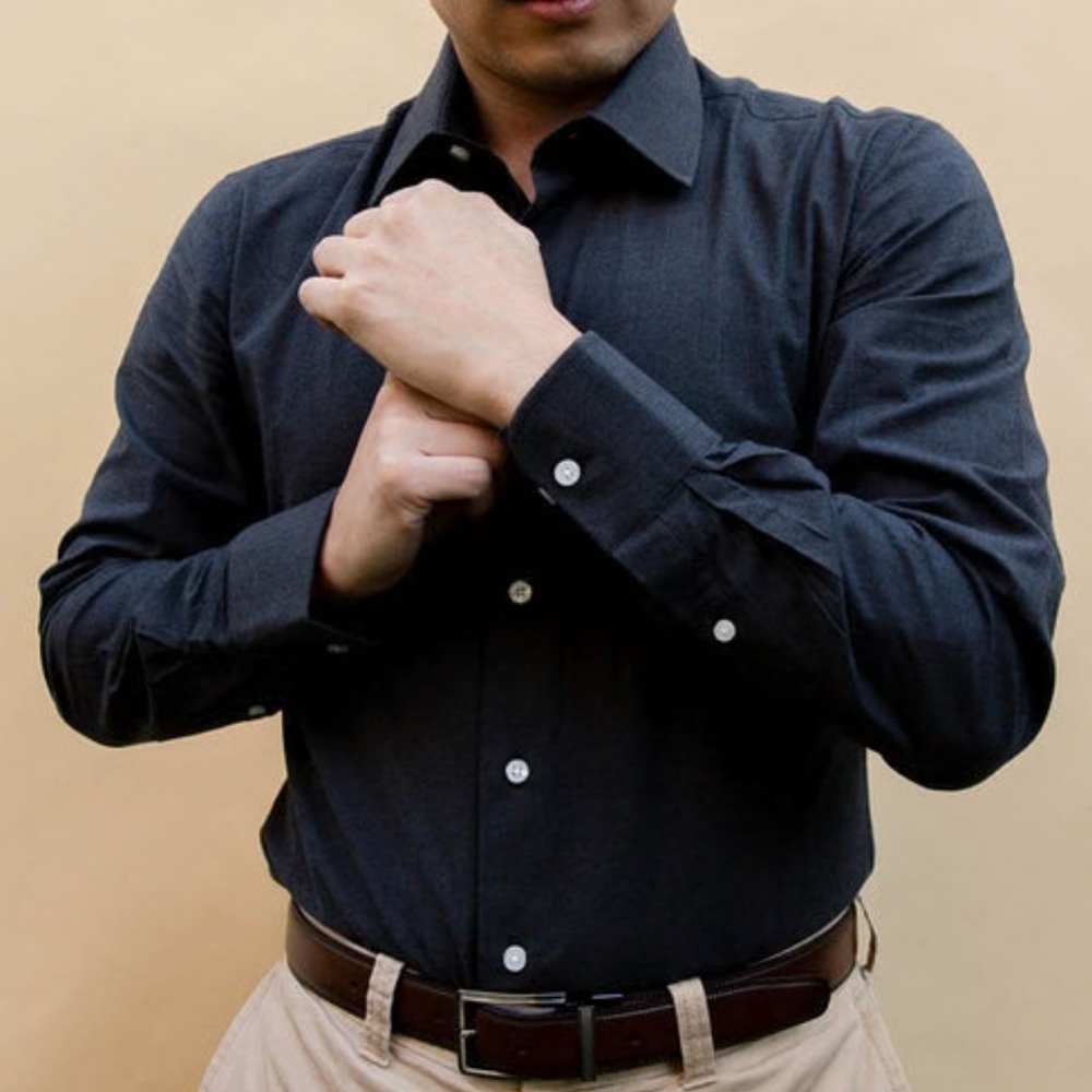 Jos. A. Bank Charcoal Dress Shirt